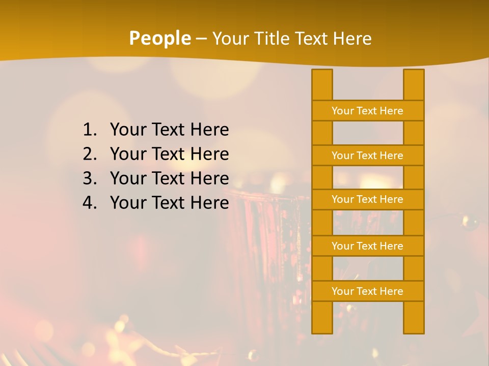 Sparkling Festive Shiny PowerPoint Template