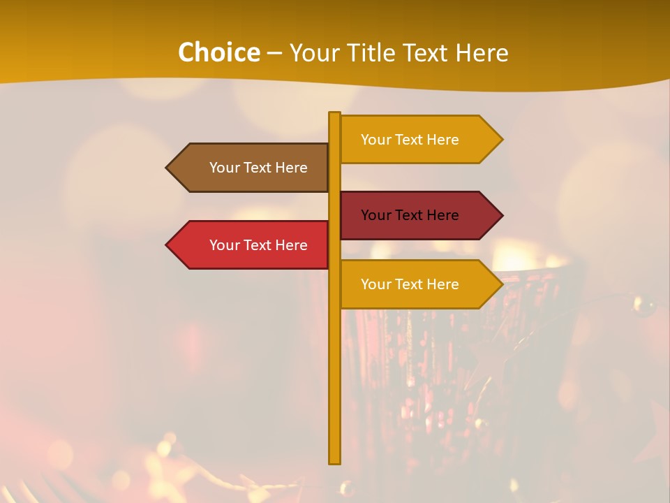 Sparkling Festive Shiny PowerPoint Template