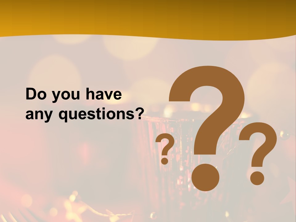 Sparkling Festive Shiny PowerPoint Template