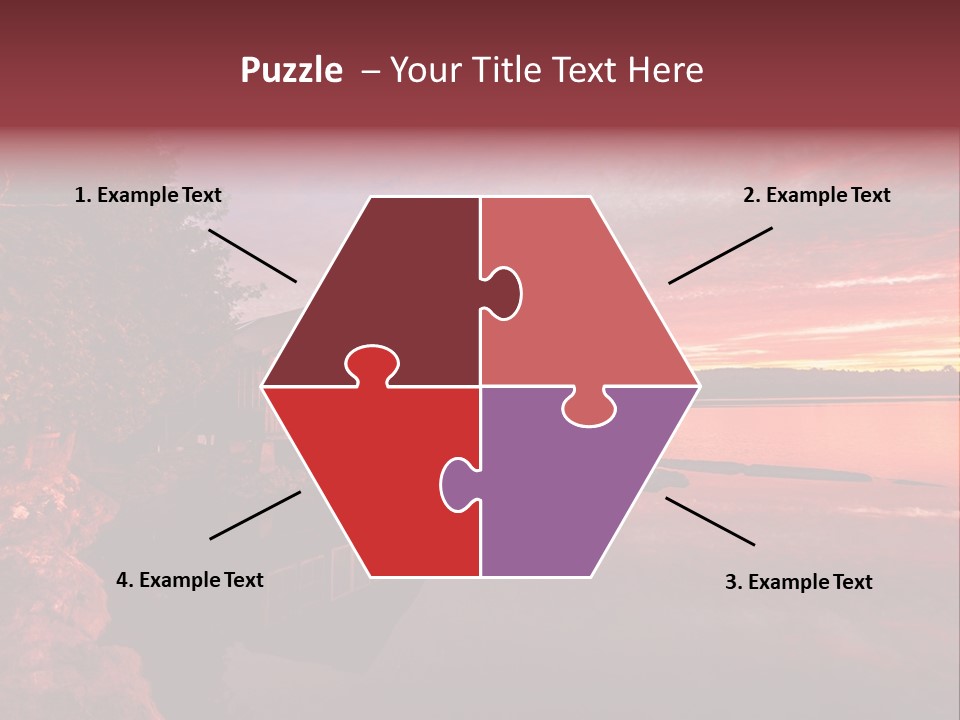 Unique Building Wallpapers Cottages PowerPoint Template