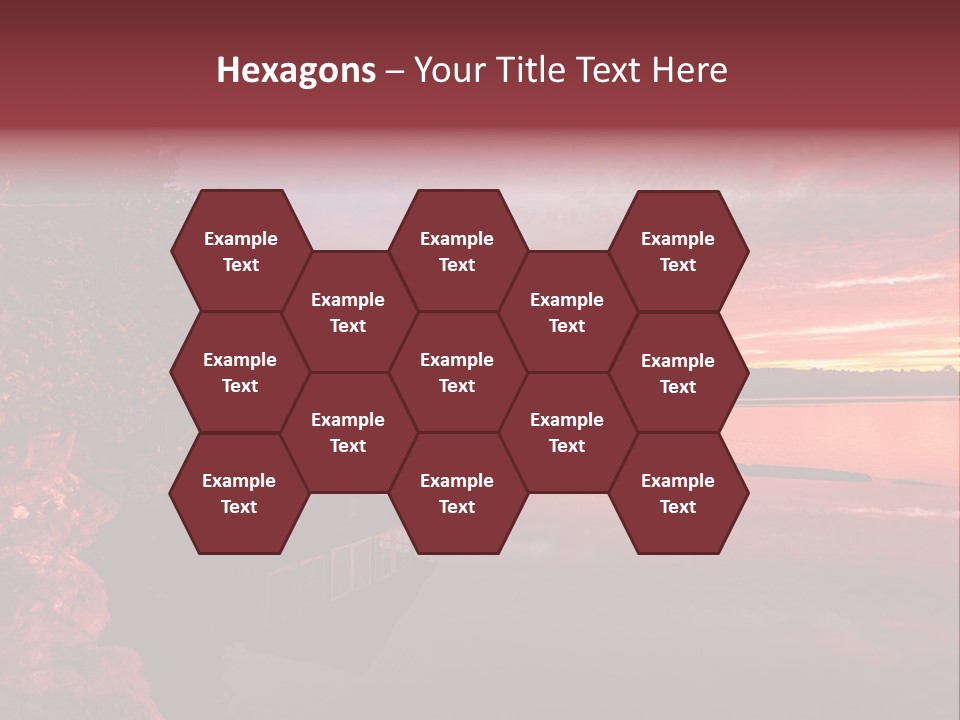 Unique Building Wallpapers Cottages PowerPoint Template