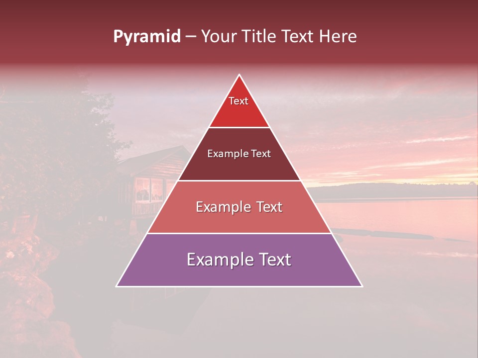 Unique Building Wallpapers Cottages PowerPoint Template