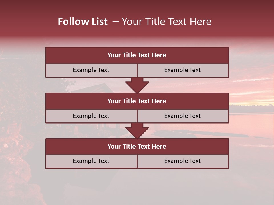 Unique Building Wallpapers Cottages PowerPoint Template