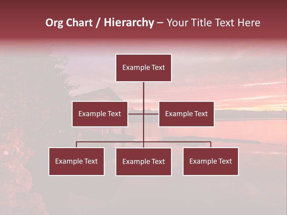 Unique Building Wallpapers Cottages PowerPoint Template