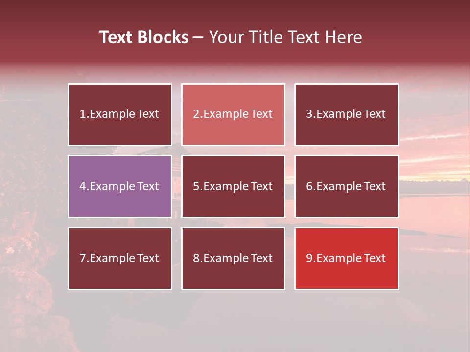 Unique Building Wallpapers Cottages PowerPoint Template