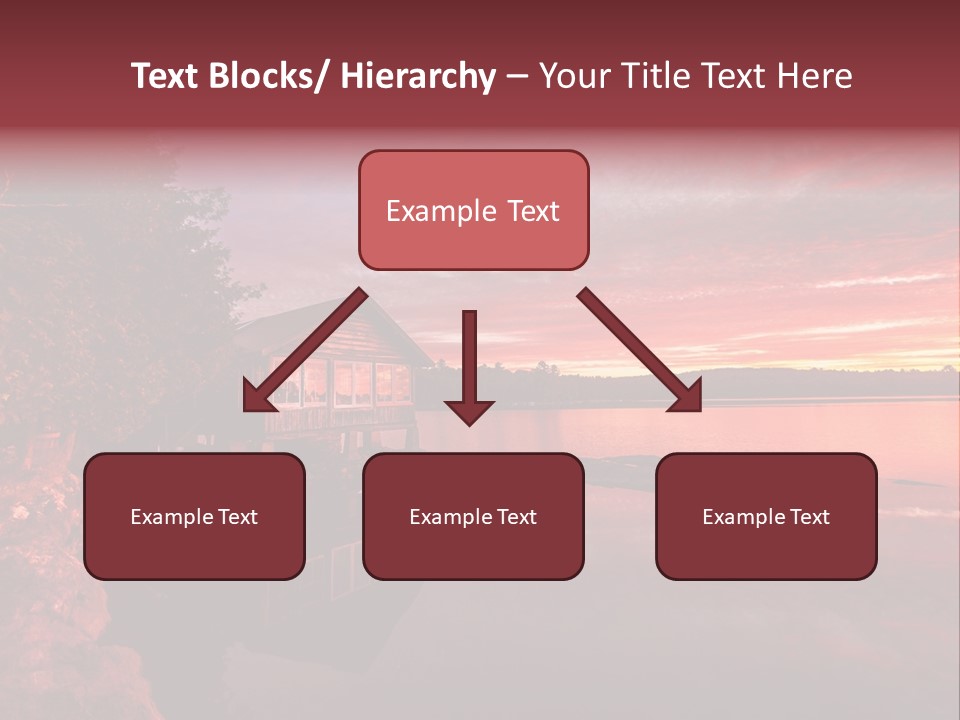 Unique Building Wallpapers Cottages PowerPoint Template