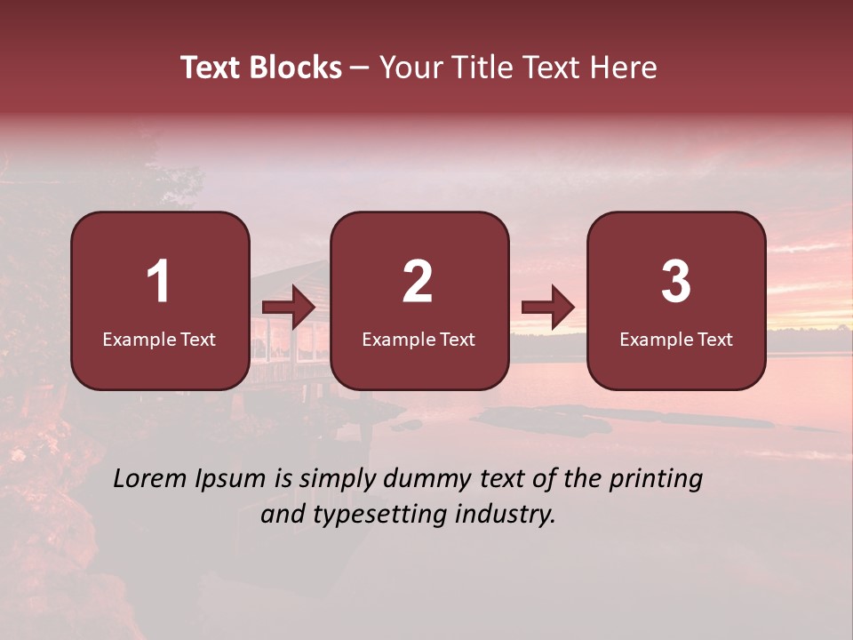 Unique Building Wallpapers Cottages PowerPoint Template