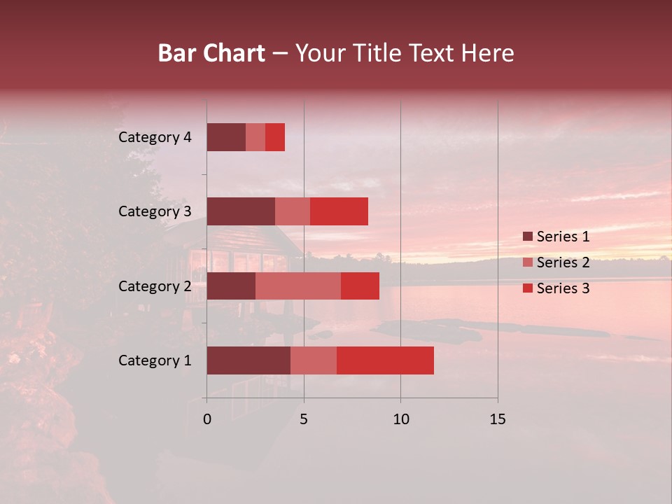 Unique Building Wallpapers Cottages PowerPoint Template
