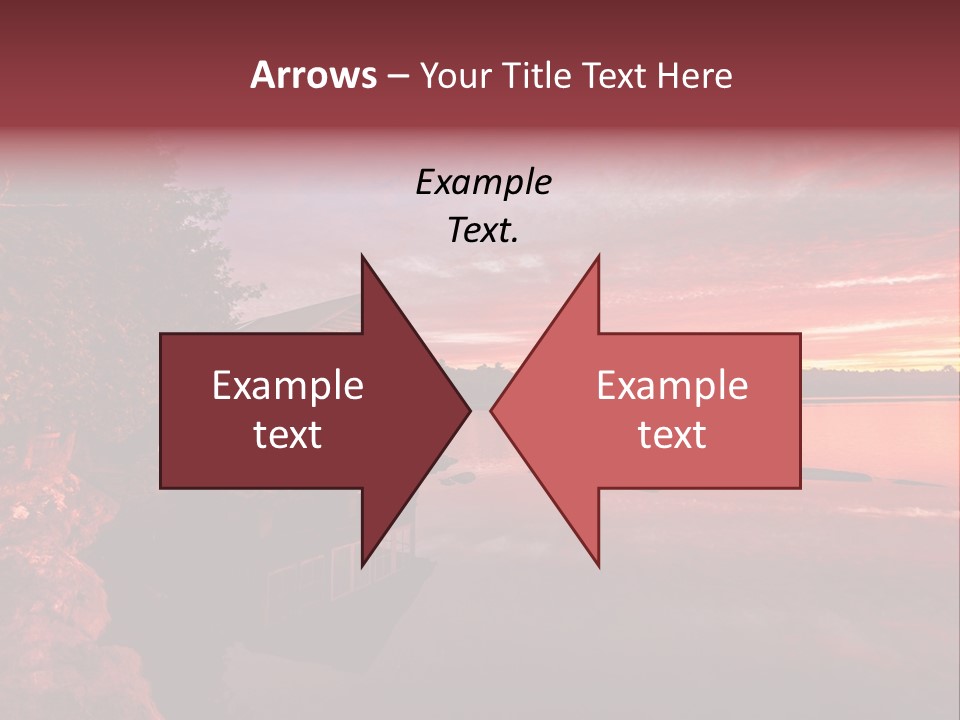 Unique Building Wallpapers Cottages PowerPoint Template
