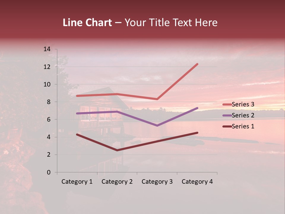 Unique Building Wallpapers Cottages PowerPoint Template