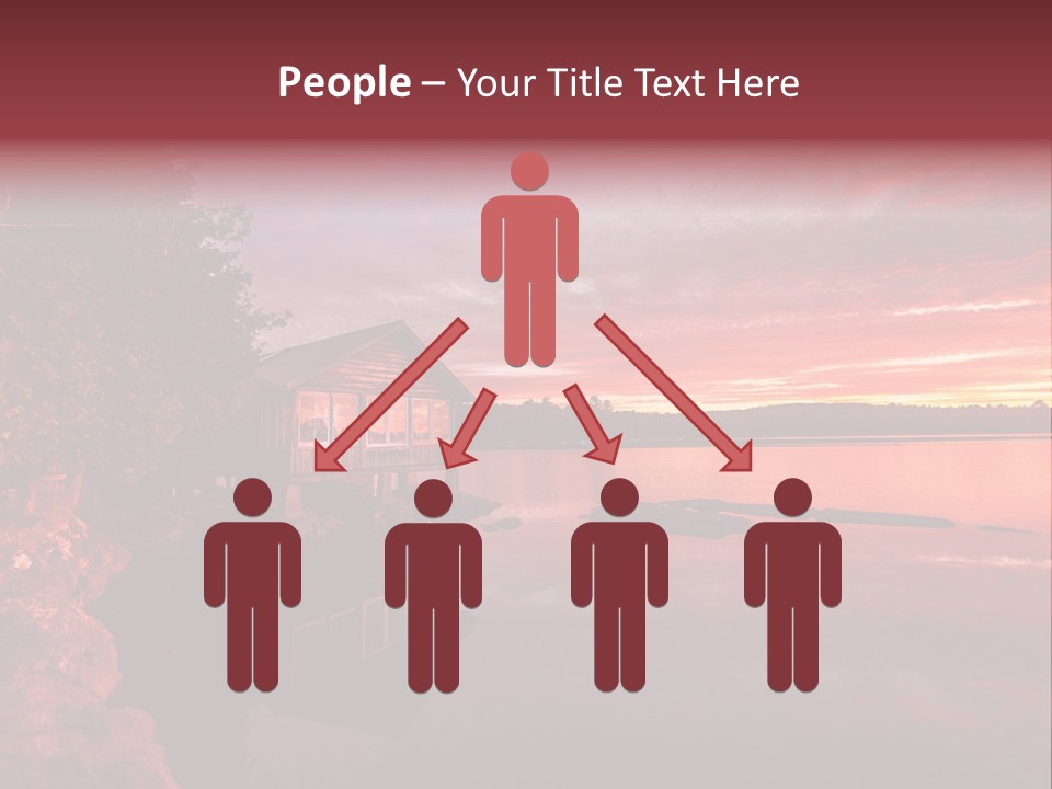 Unique Building Wallpapers Cottages PowerPoint Template