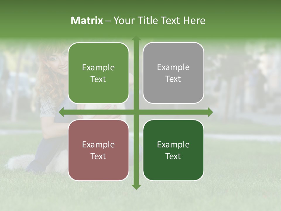 White Dog Day PowerPoint Template