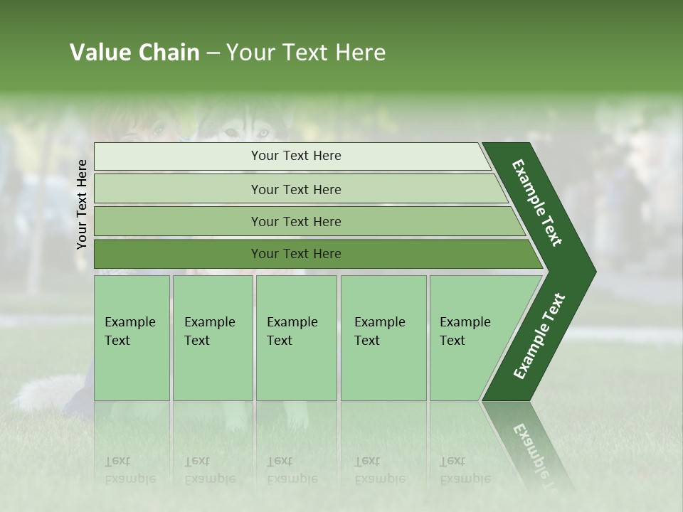 White Dog Day PowerPoint Template