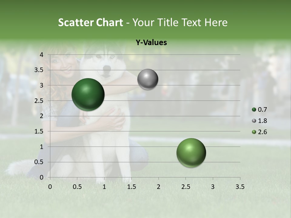 White Dog Day PowerPoint Template