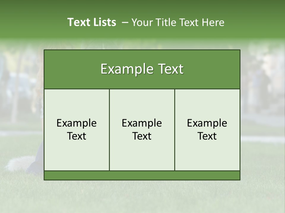 White Dog Day PowerPoint Template