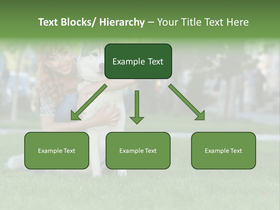 White Dog Day PowerPoint Template