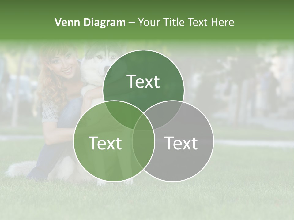 White Dog Day PowerPoint Template