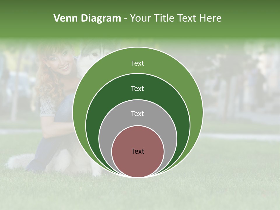 White Dog Day PowerPoint Template