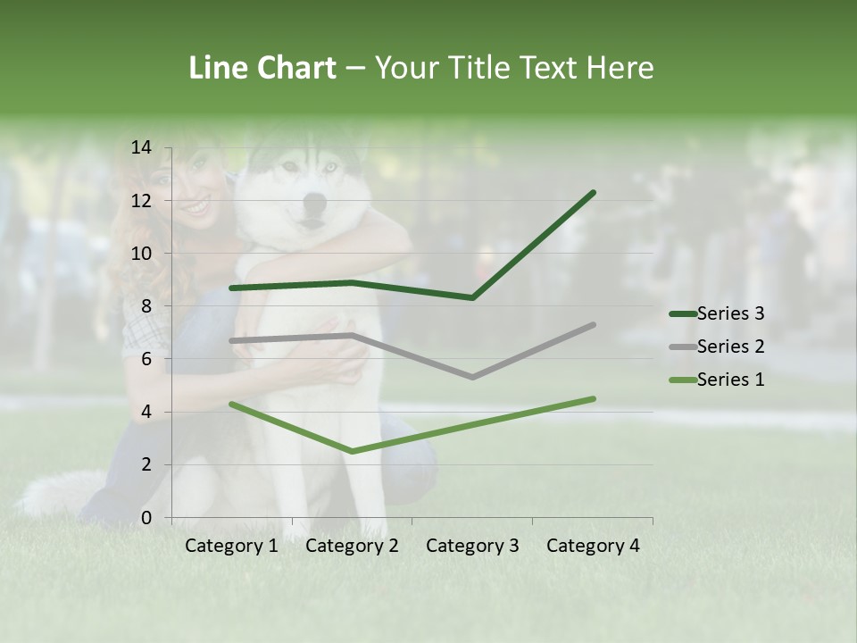 White Dog Day PowerPoint Template