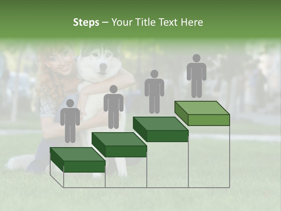 White Dog Day PowerPoint Template