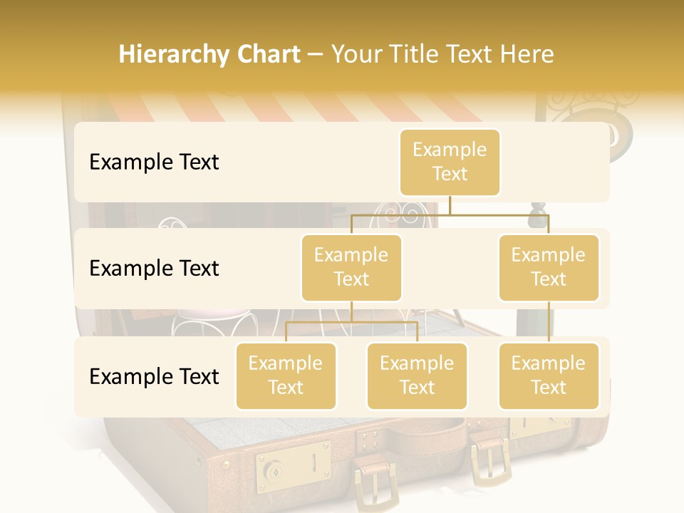 Montmartre Illustration Old PowerPoint Template