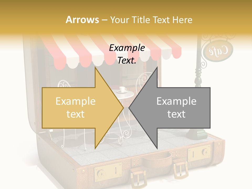 Montmartre Illustration Old PowerPoint Template