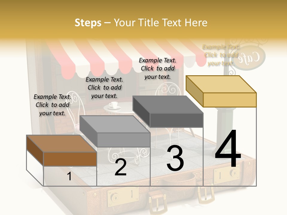 Montmartre Illustration Old PowerPoint Template