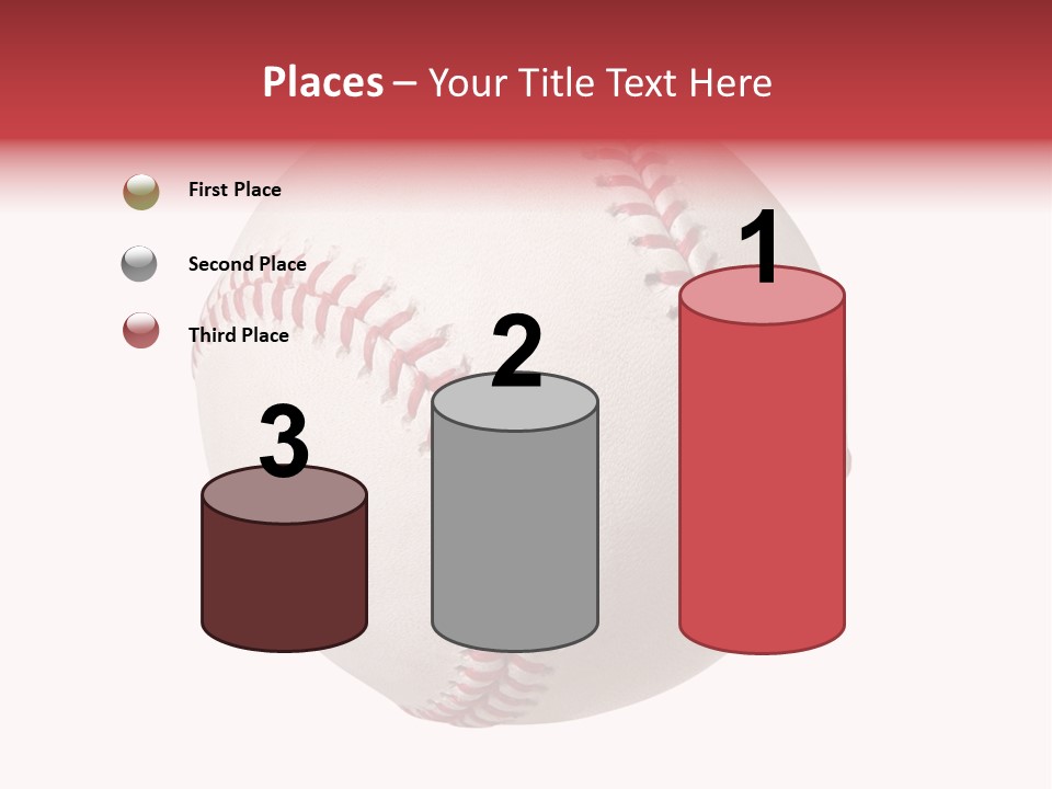 Clipping Path Photography Sports Ball PowerPoint Template