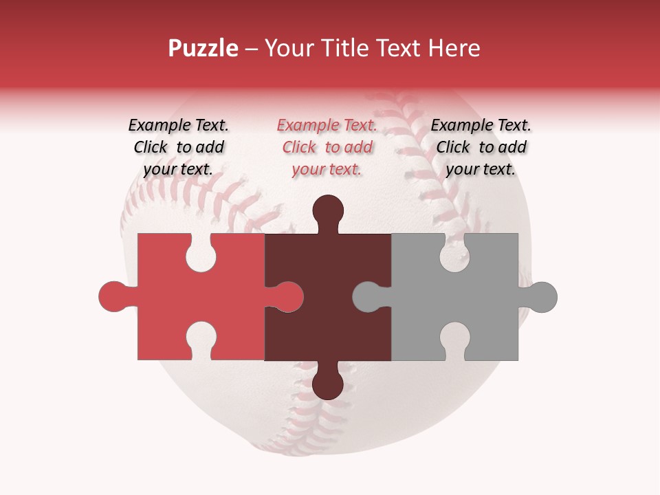 Clipping Path Photography Sports Ball PowerPoint Template