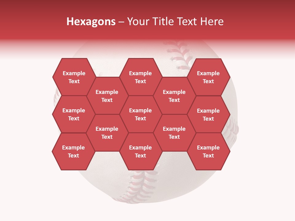 Clipping Path Photography Sports Ball PowerPoint Template