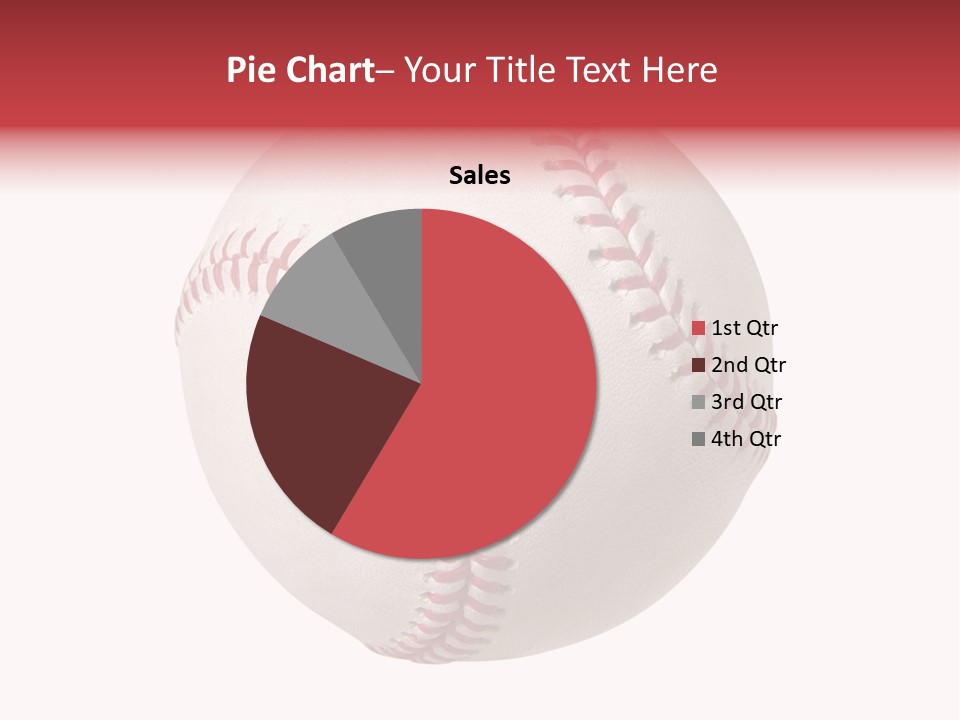 Clipping Path Photography Sports Ball PowerPoint Template