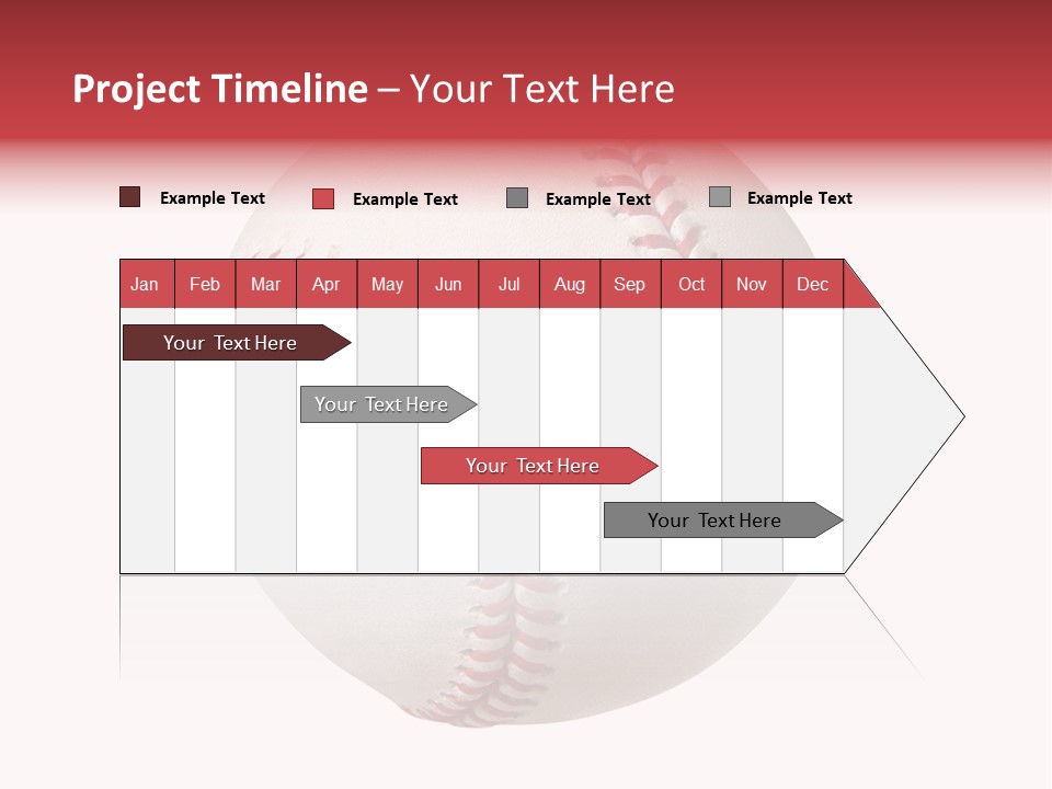 Clipping Path Photography Sports Ball PowerPoint Template