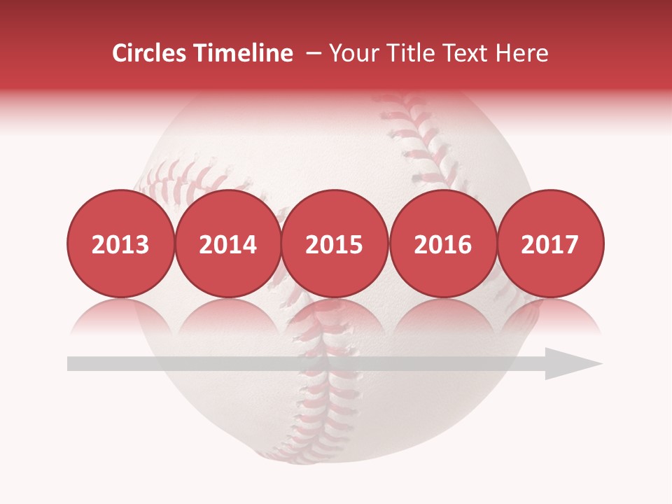 Clipping Path Photography Sports Ball PowerPoint Template