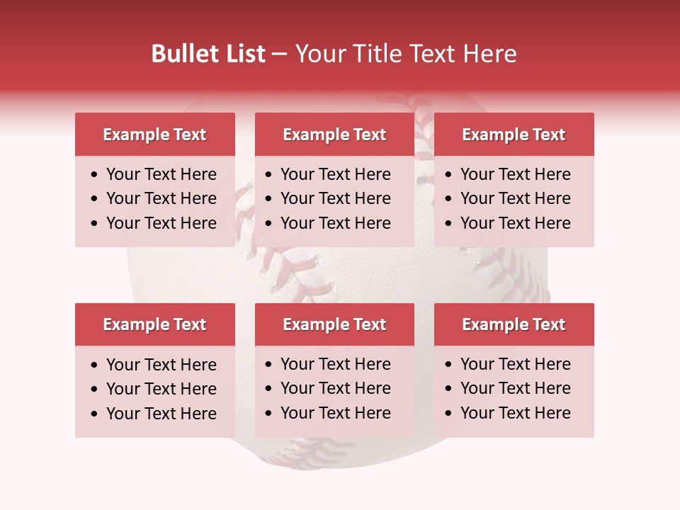 Clipping Path Photography Sports Ball PowerPoint Template