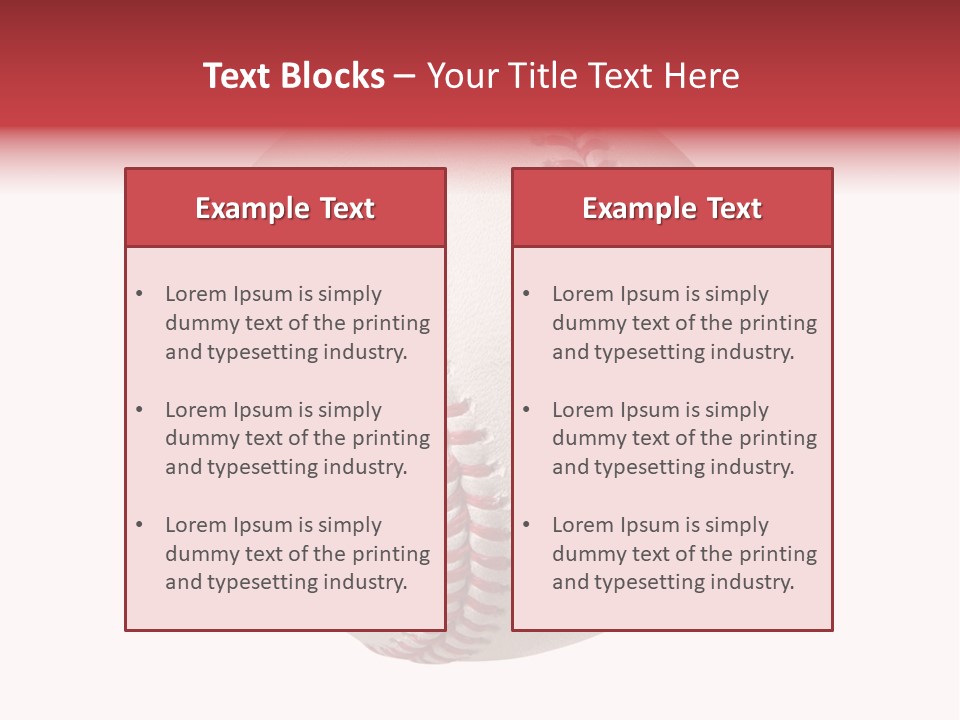 Clipping Path Photography Sports Ball PowerPoint Template
