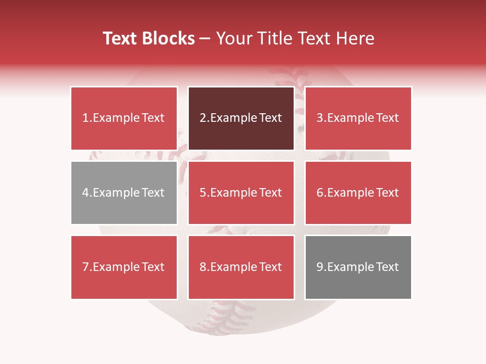 Clipping Path Photography Sports Ball PowerPoint Template