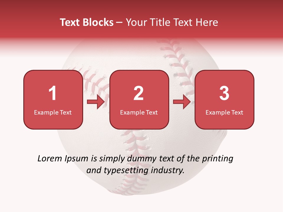 Clipping Path Photography Sports Ball PowerPoint Template