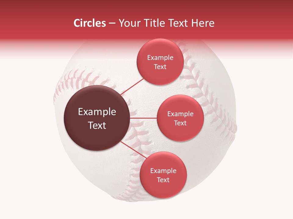 Clipping Path Photography Sports Ball PowerPoint Template