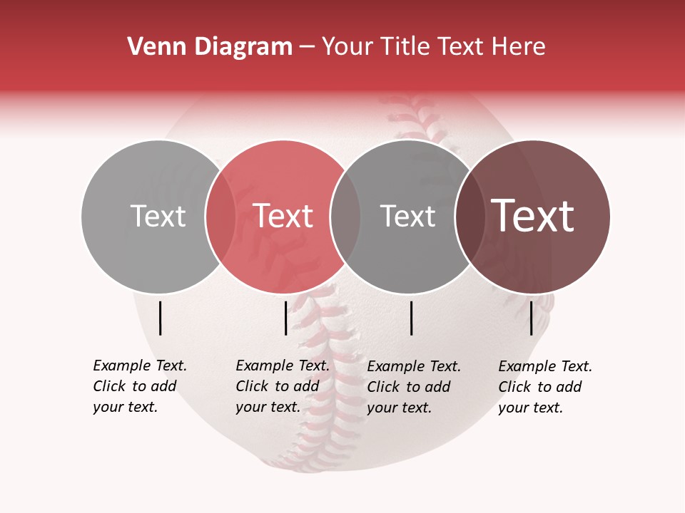 Clipping Path Photography Sports Ball PowerPoint Template