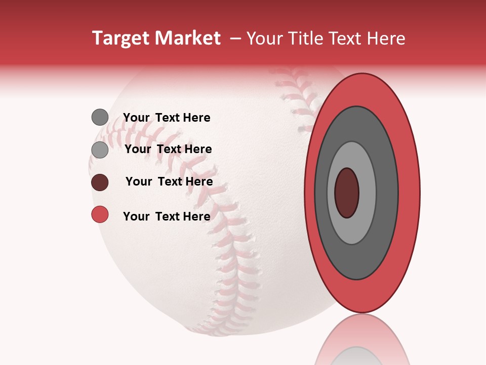 Clipping Path Photography Sports Ball PowerPoint Template