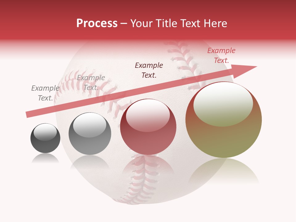 Clipping Path Photography Sports Ball PowerPoint Template