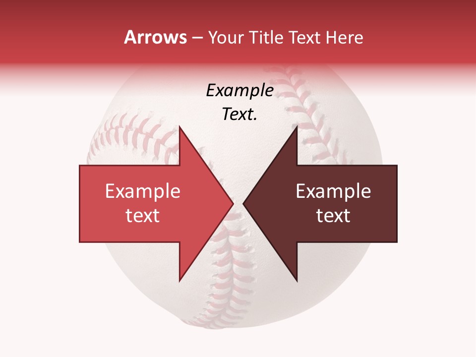 Clipping Path Photography Sports Ball PowerPoint Template