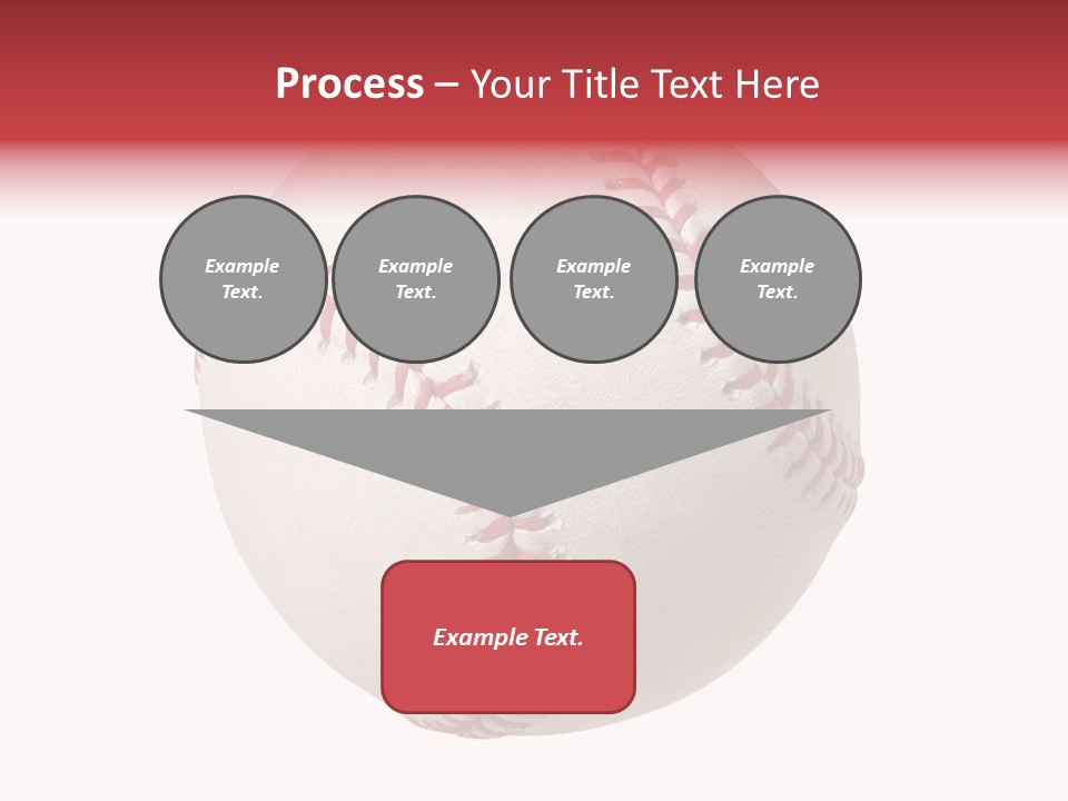 Clipping Path Photography Sports Ball PowerPoint Template