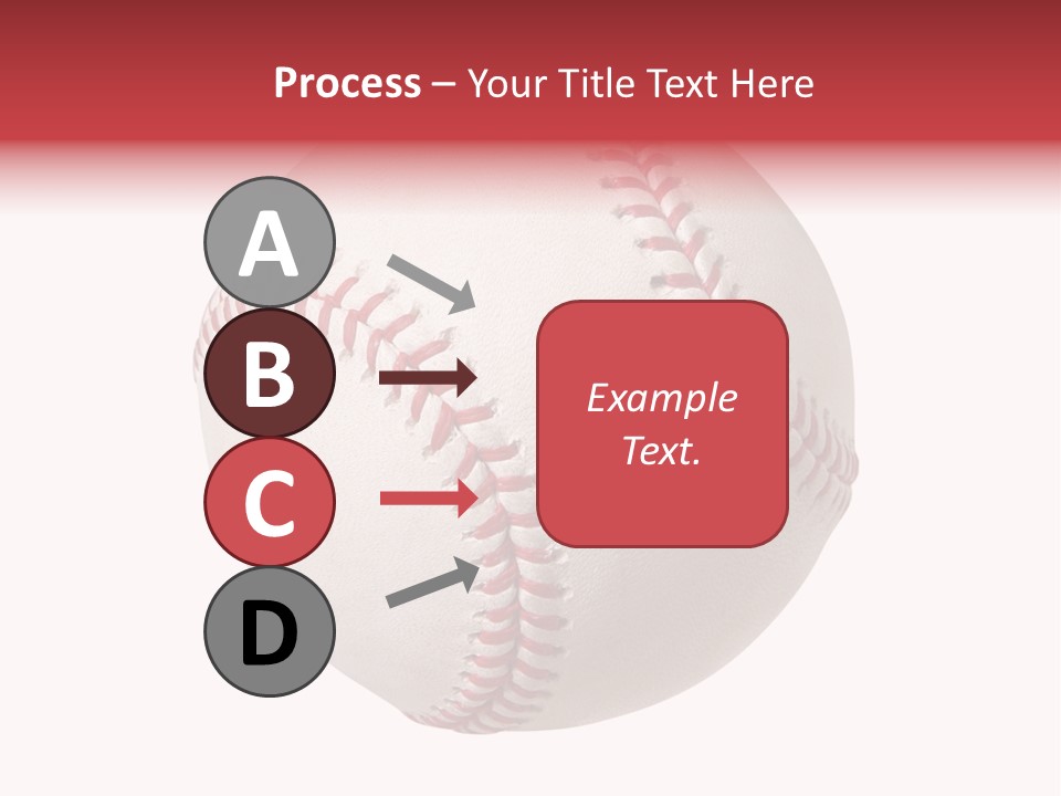 Clipping Path Photography Sports Ball PowerPoint Template