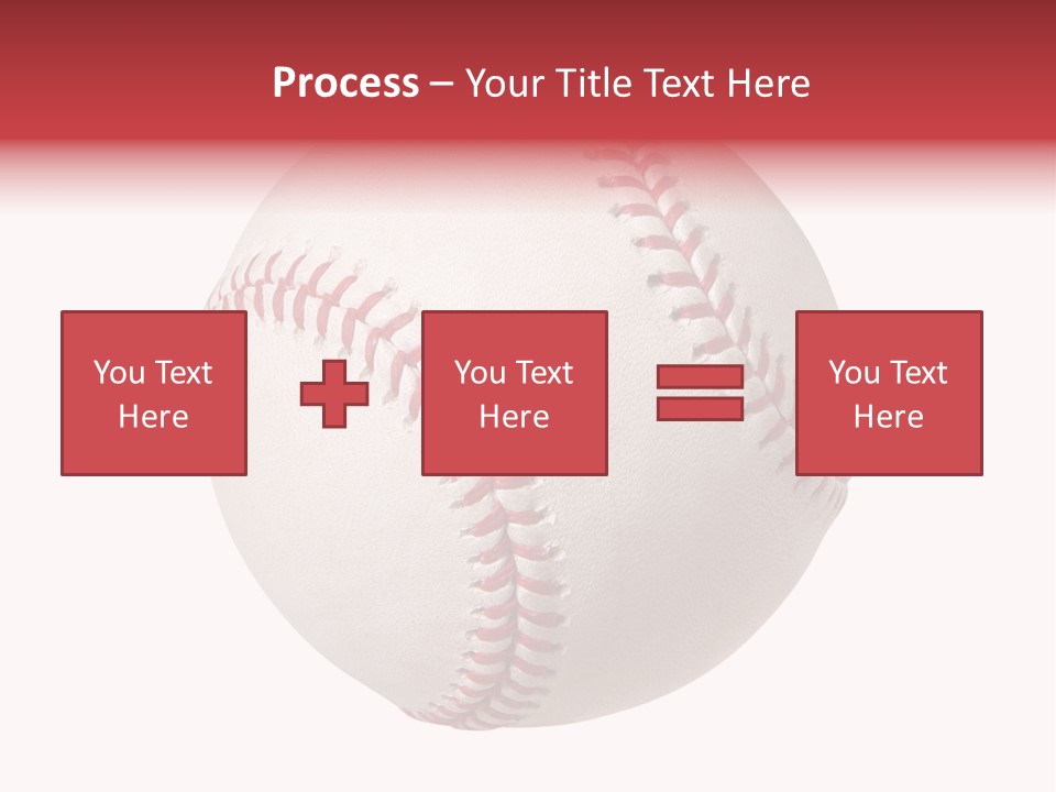 Clipping Path Photography Sports Ball PowerPoint Template