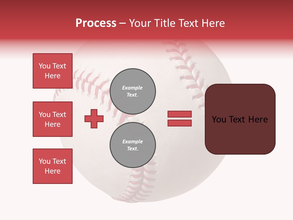 Clipping Path Photography Sports Ball PowerPoint Template