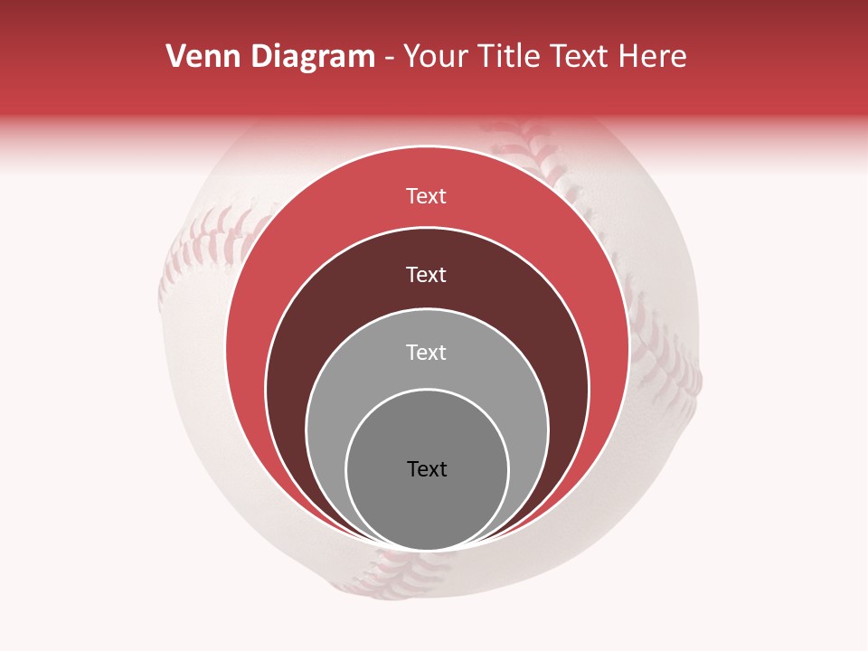 Clipping Path Photography Sports Ball PowerPoint Template