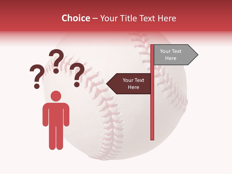 Clipping Path Photography Sports Ball PowerPoint Template