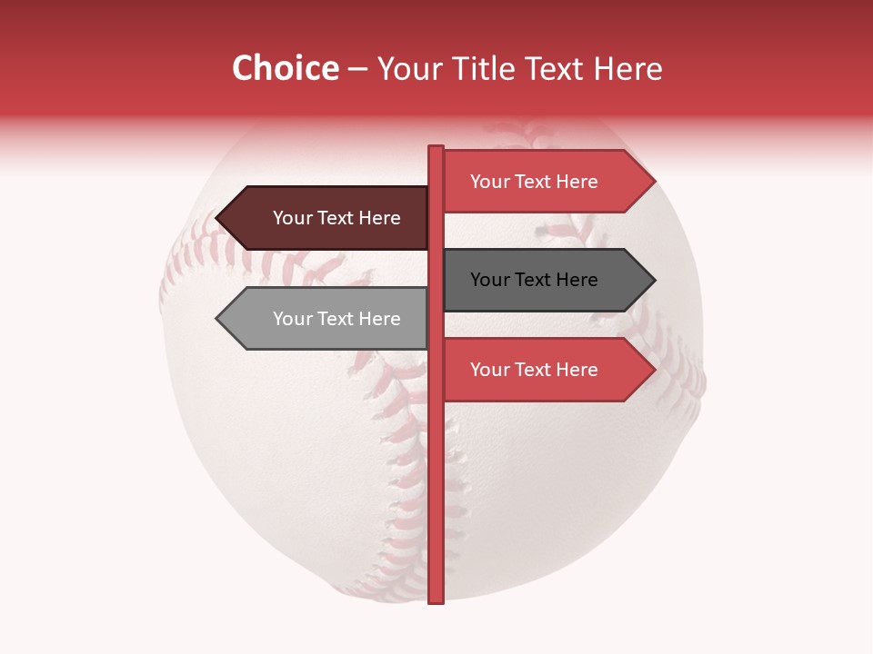 Clipping Path Photography Sports Ball PowerPoint Template