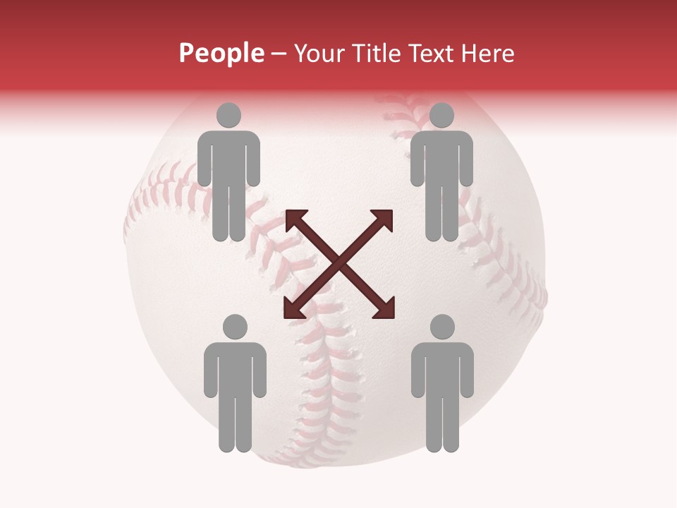 Clipping Path Photography Sports Ball PowerPoint Template